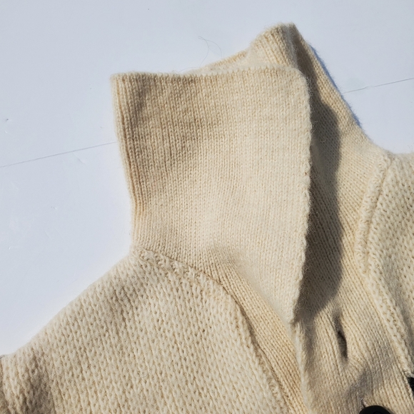 Brown Bison Pullover Knit Sweater Small - Picture 9 of 12